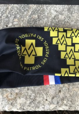 Bandeau pisteur Ménuires noir