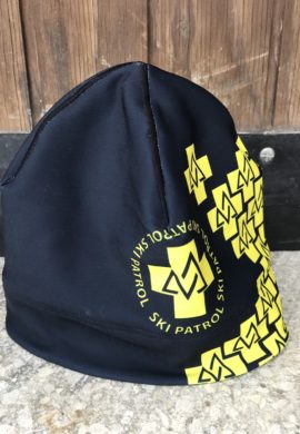 Bonnet pisteur Ménuires noir